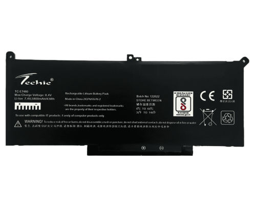 TECHIE BATTERY FOR DELL E7480/F3YGT